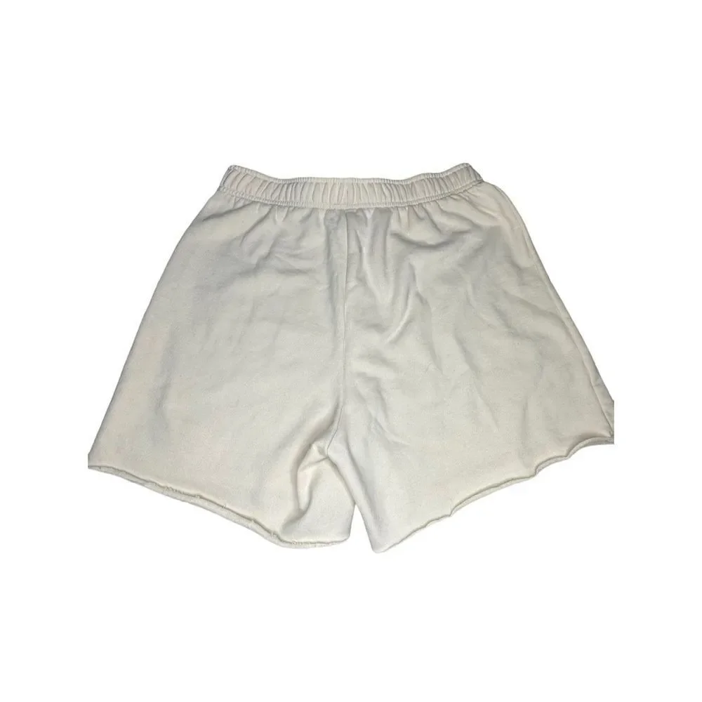 Pacsun & Altar'd State Women's Floral Dad Shorts Set White & Green Large